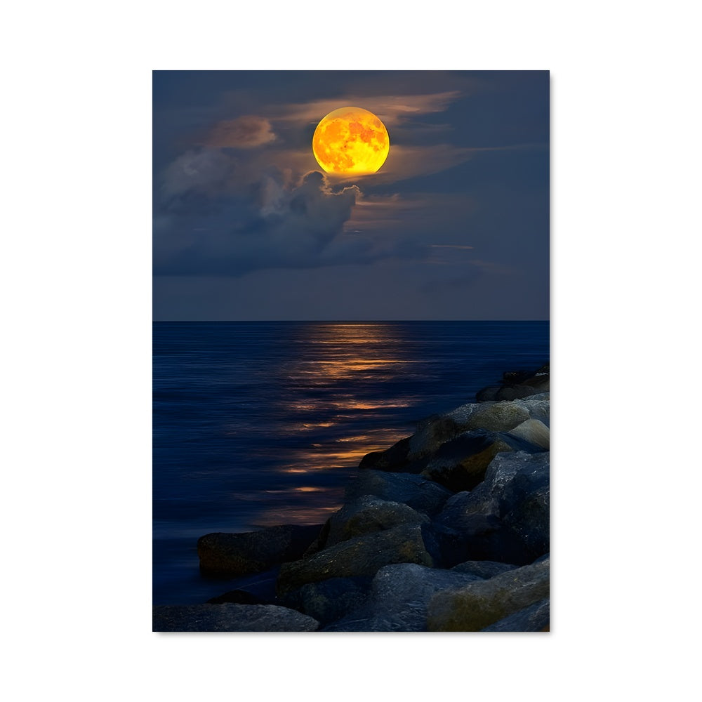 Earth Rising Print Earth Rise Poster – Aesthetic Posters