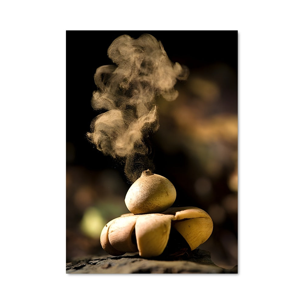 Poster Fumée Champignon