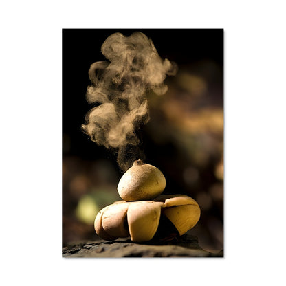 Poster Fumée Champignon