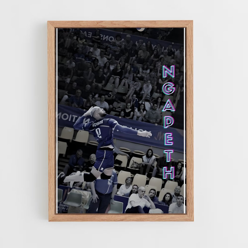 ap-earvin ngapeth-1 cadre Bois clair