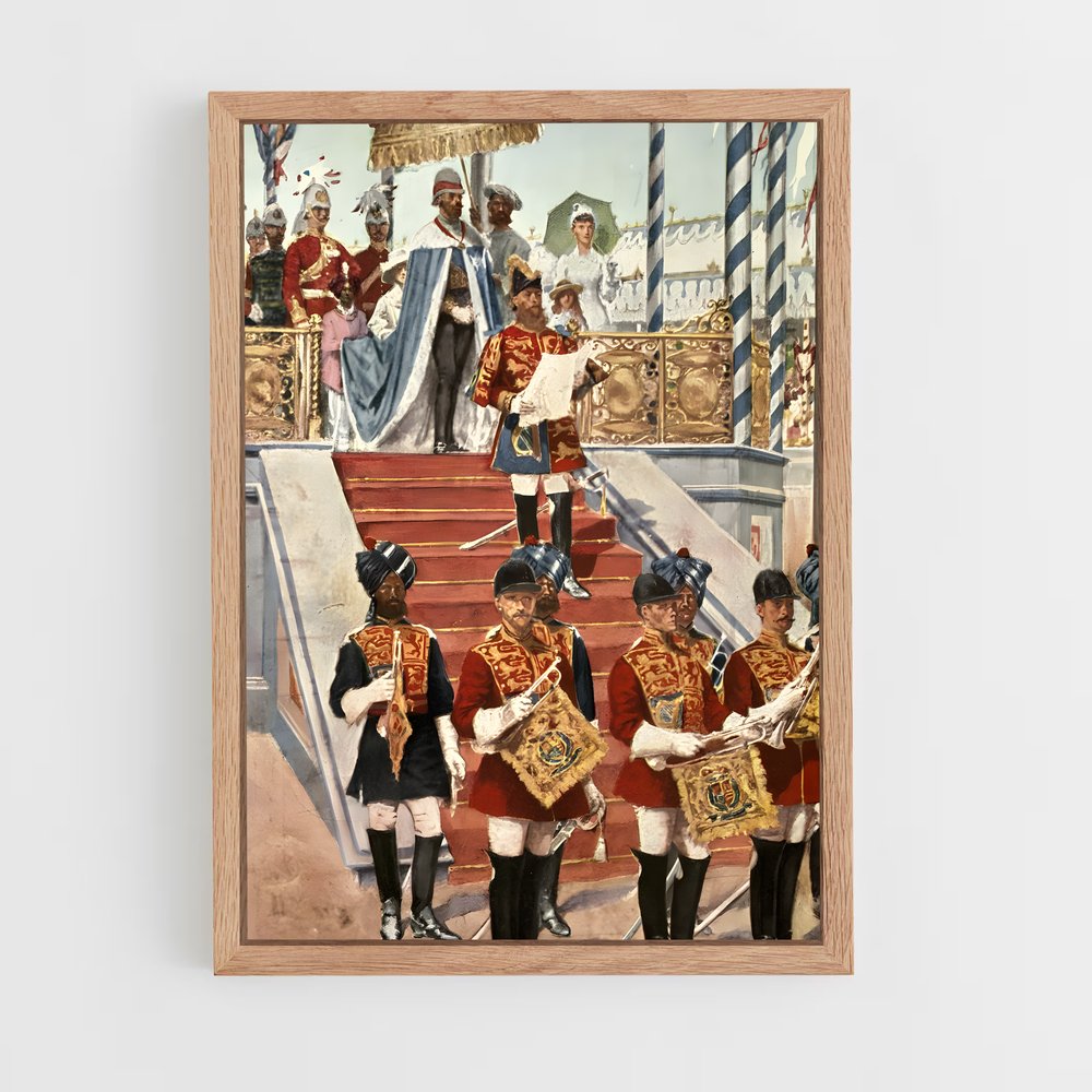 ap-east india company-1 cadre Bois clair