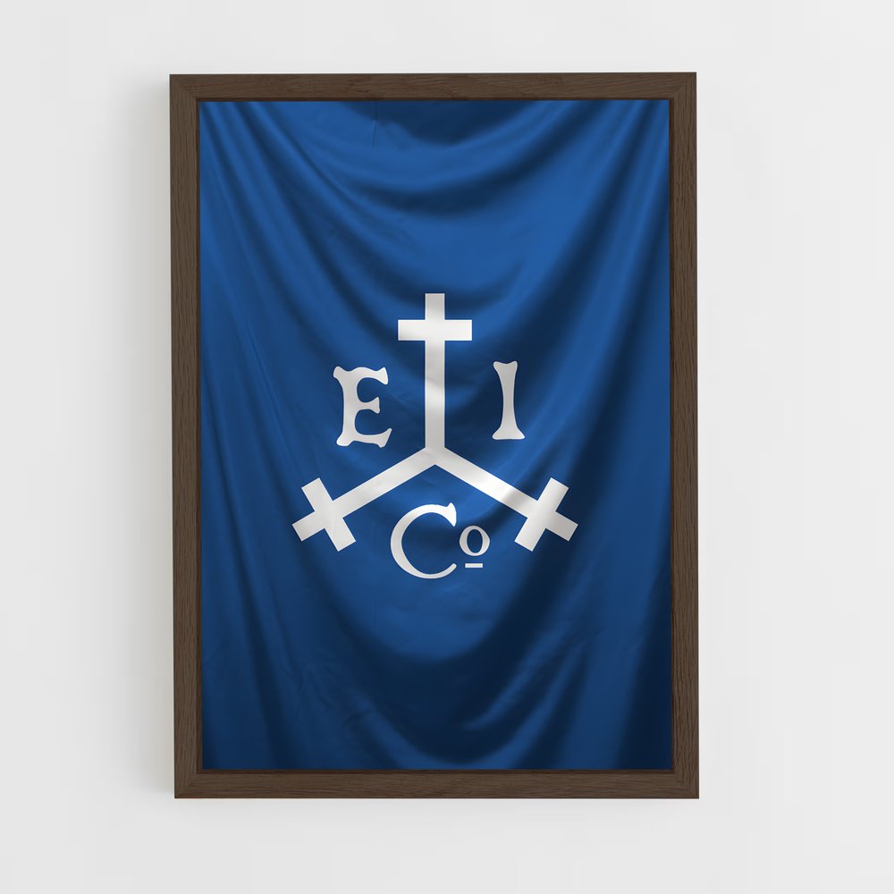 ap-east india company-3 cadre Bois foncé