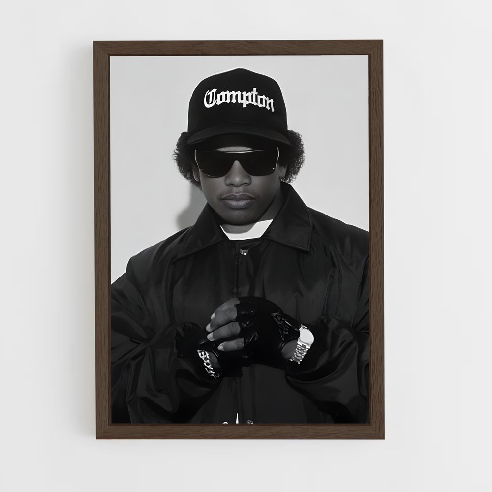 ap-eazy-e-1 cadre Bois foncé