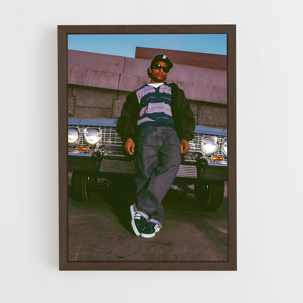 ap-eazy-e-2 cadre Bois foncé