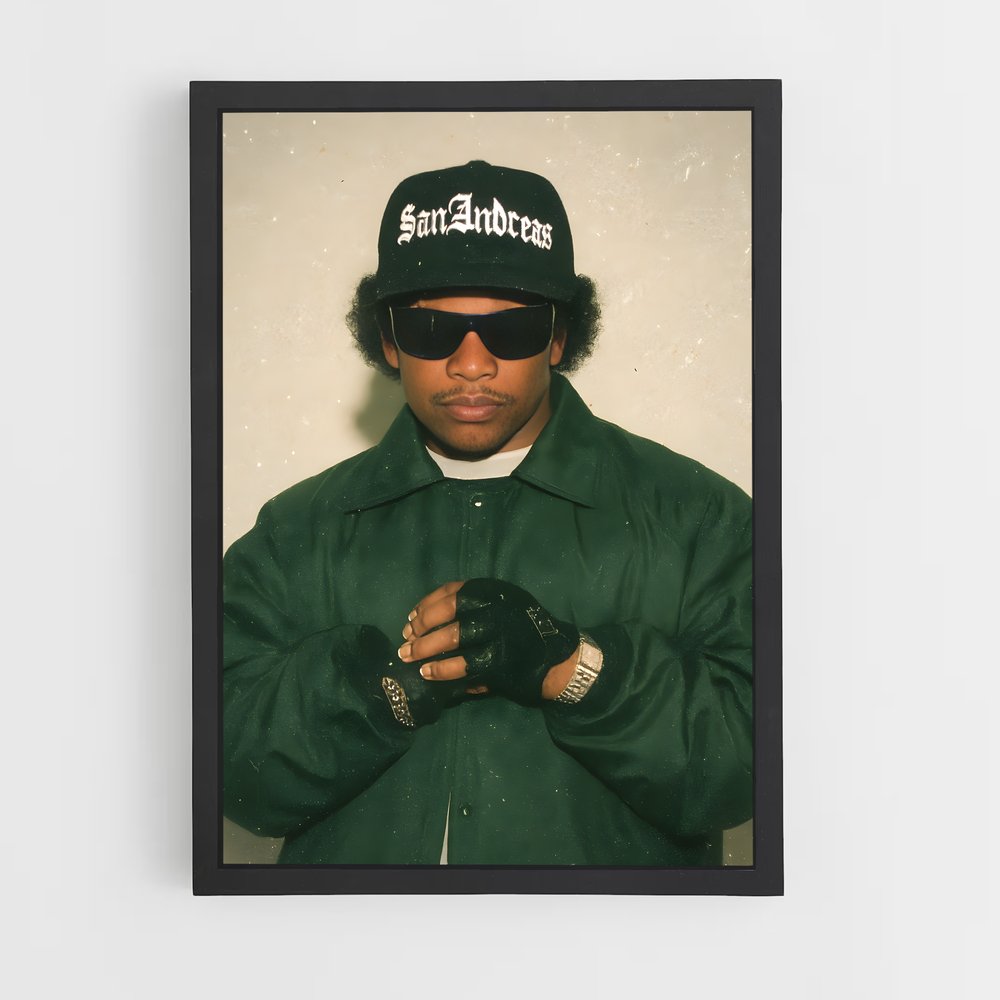 ap-eazy-e-4 cadre Noir