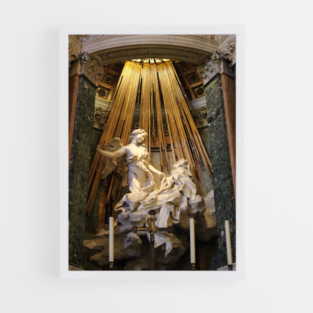 ap-ecstasy of saint teresa bernini-1 cadre Blanc