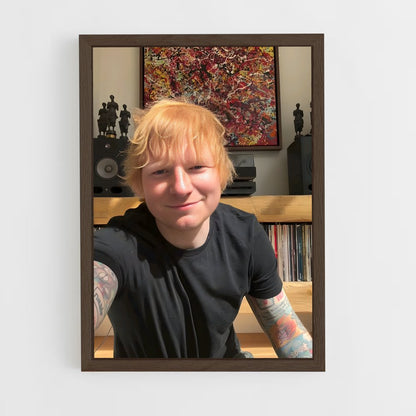 ap-ed sheeran-8 cadre Bois foncé