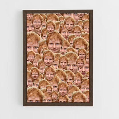 ap-ed sheeran-9 cadre Bois foncé
