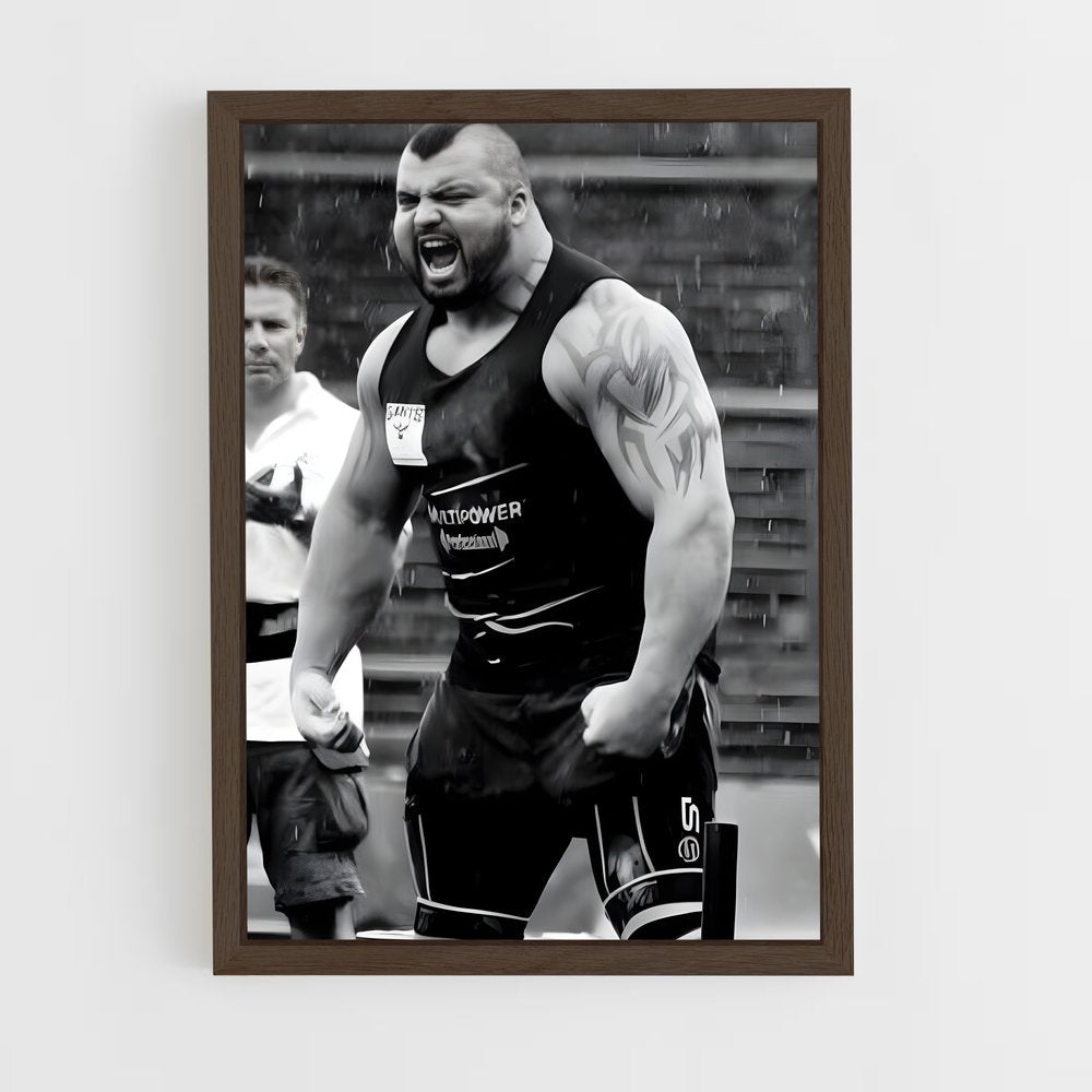 ap-eddie hall-2 cadre Bois foncé