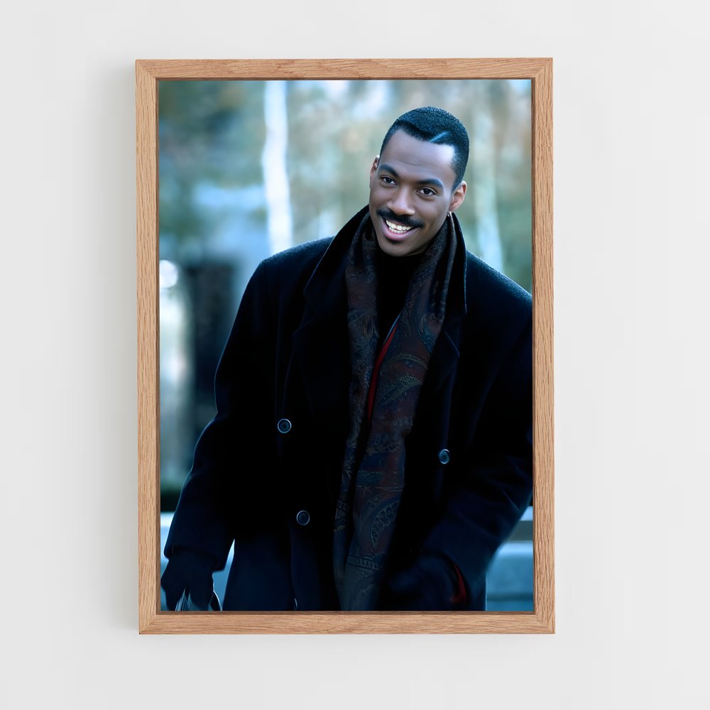ap-eddie murphy-1 cadre Bois clair