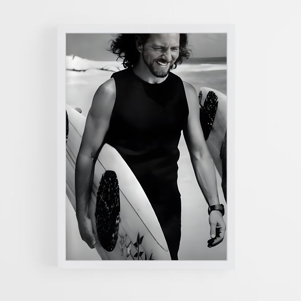 ap-eddie vedder-7 cadre Blanc
