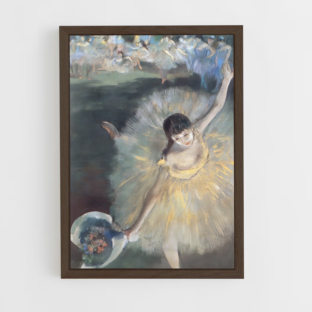ap-edgar degas-1 cadre Bois foncé