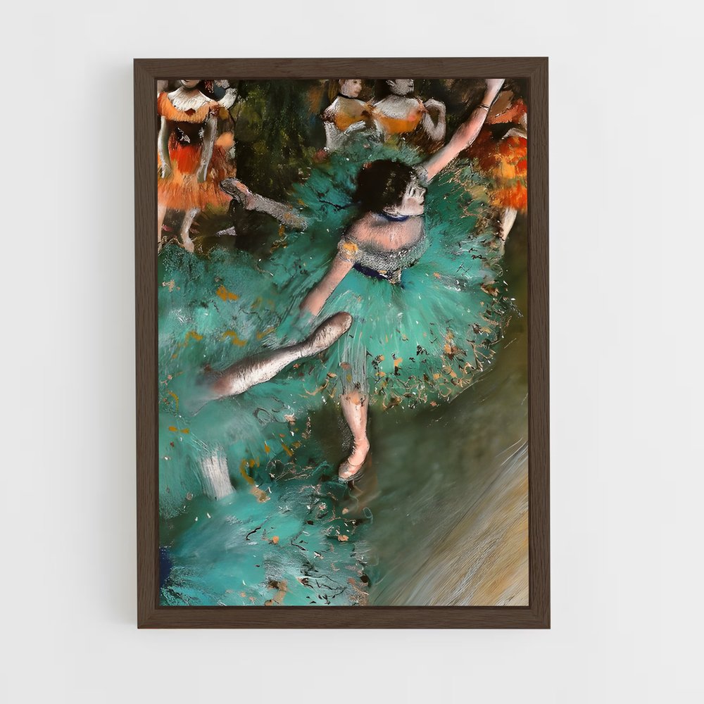 ap-edgar degas-2 cadre Bois foncé