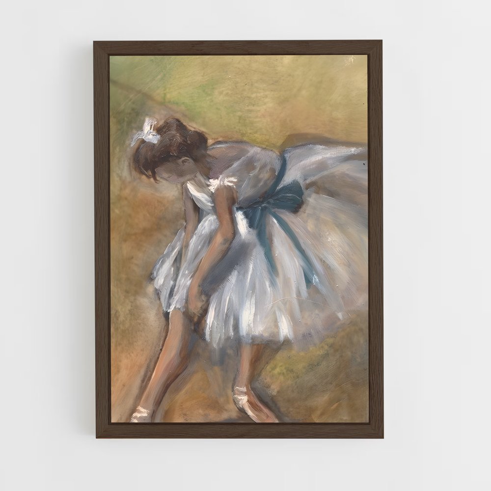 ap-edgar degas-3 cadre Bois foncé