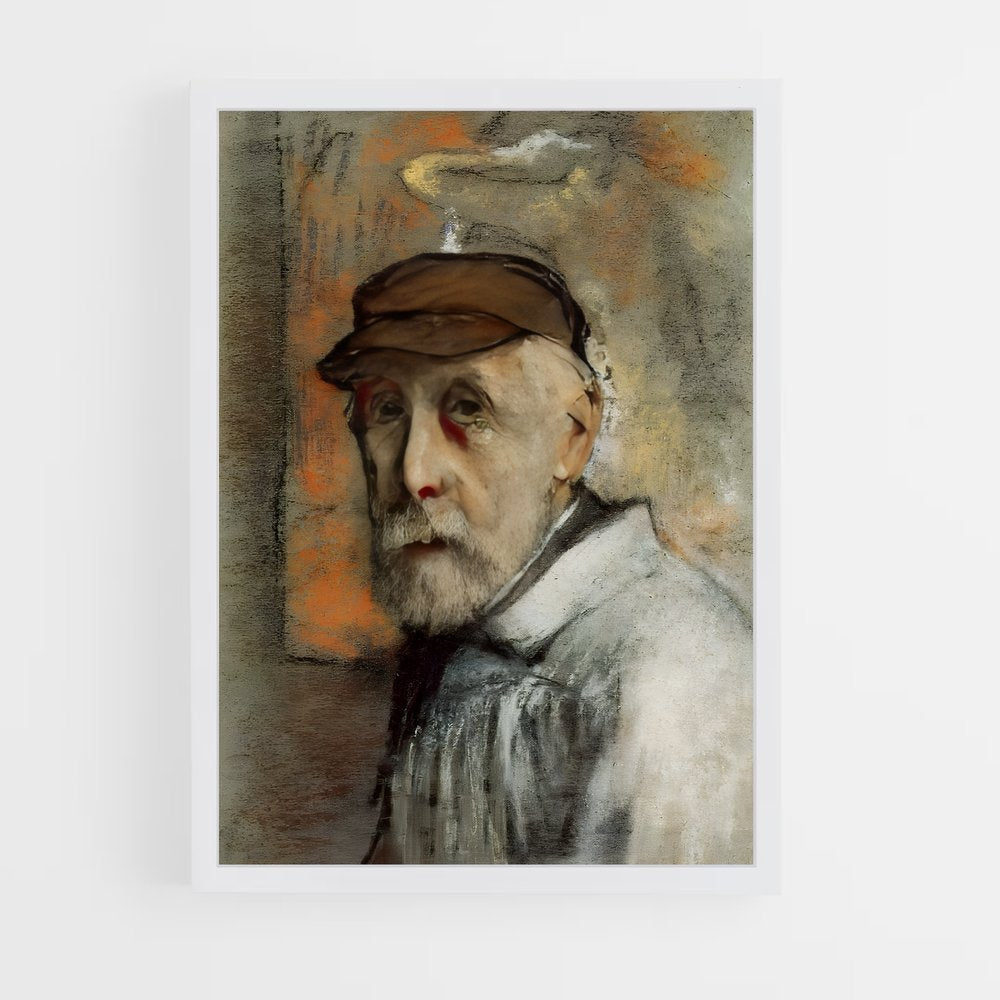 ap-edgar degas-4 cadre Blanc
