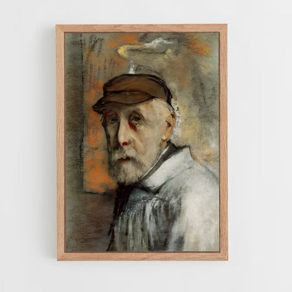 ap-edgar degas-4 cadre Bois clair