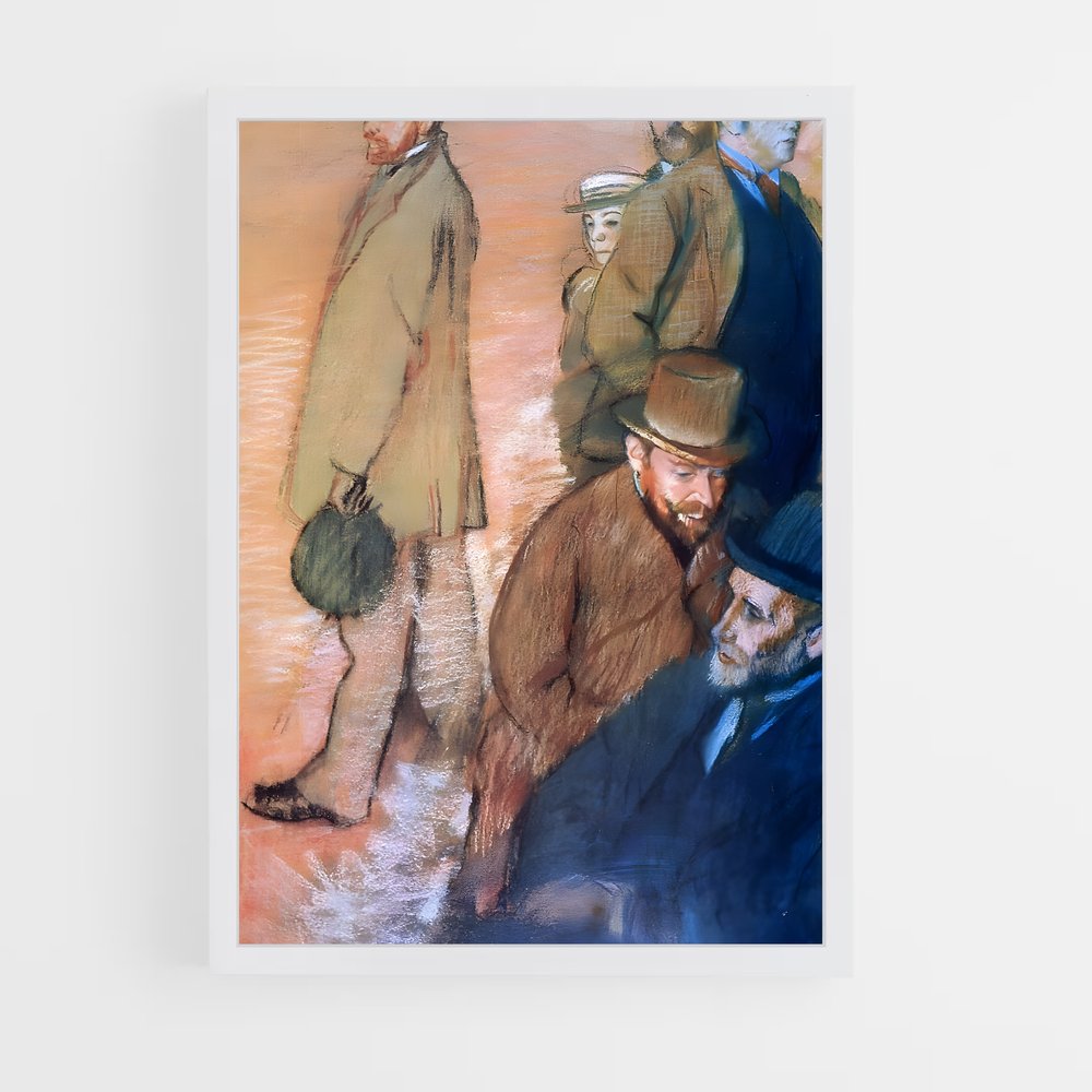 ap-edgar degas-6 cadre Blanc