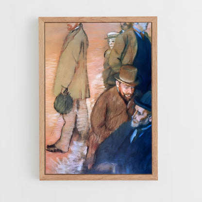 ap-edgar degas-6 cadre Bois clair