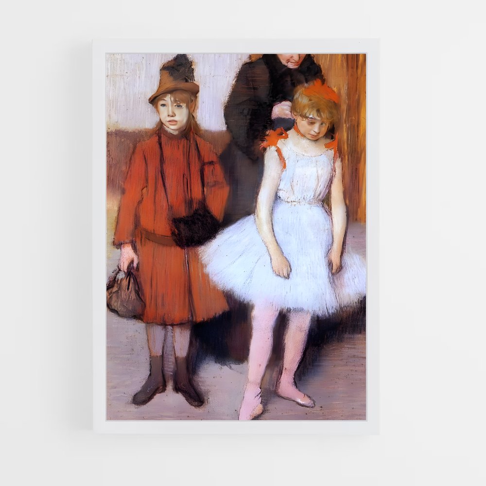 ap-edgar degas-8 cadre Blanc