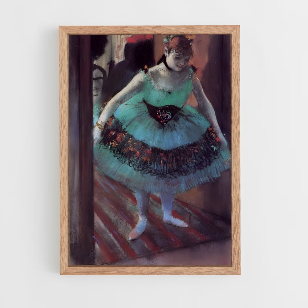 ap-edgar degas-9 cadre Bois clair