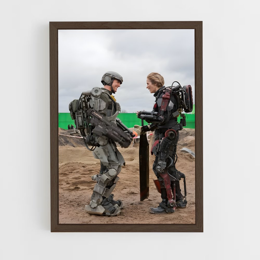 ap-edge of tomorrow-2 cadre Bois foncé