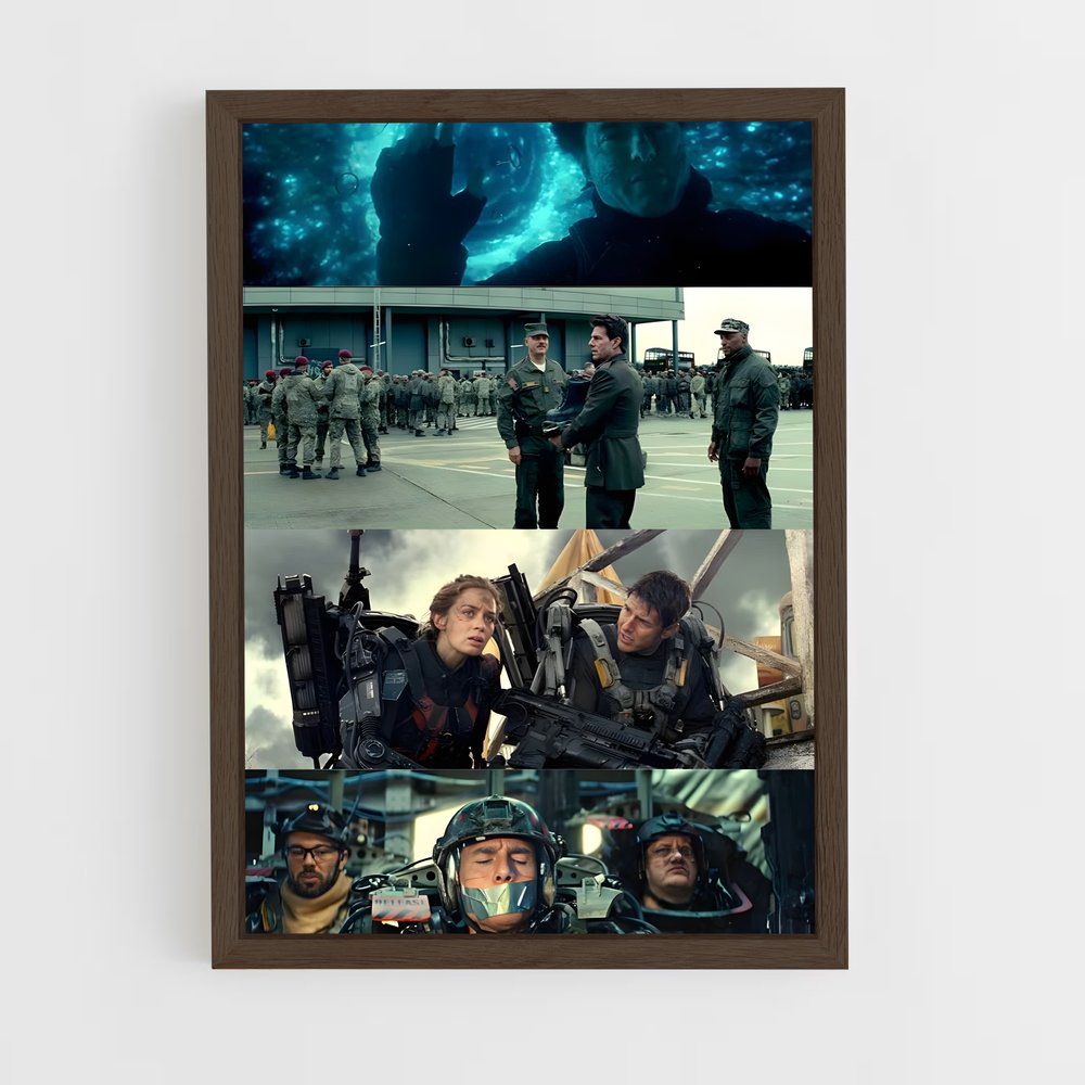 ap-edge of tomorrow-3 cadre Bois foncé