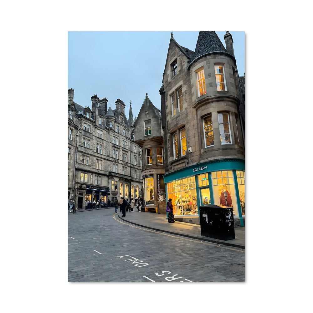 Poster Rue des Boutiques