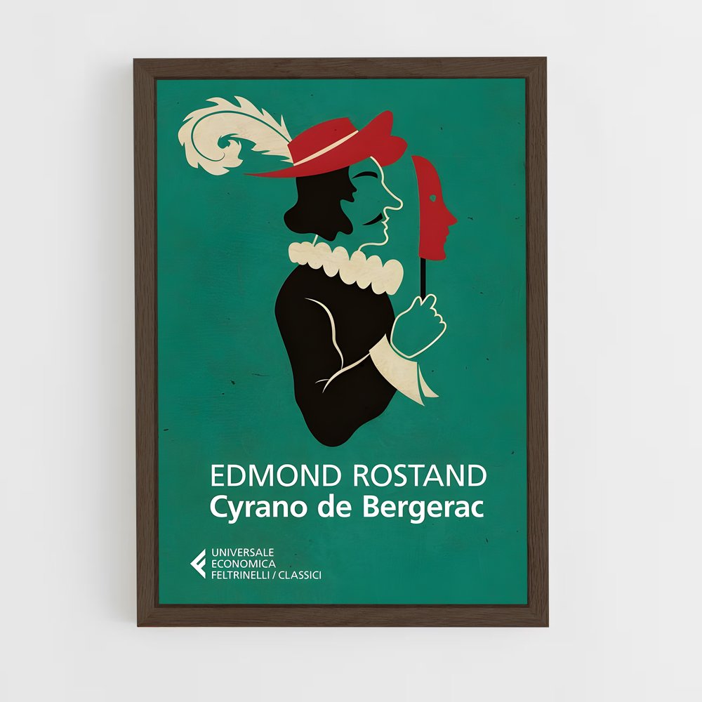 ap-edmond rostand-1 cadre Bois foncé