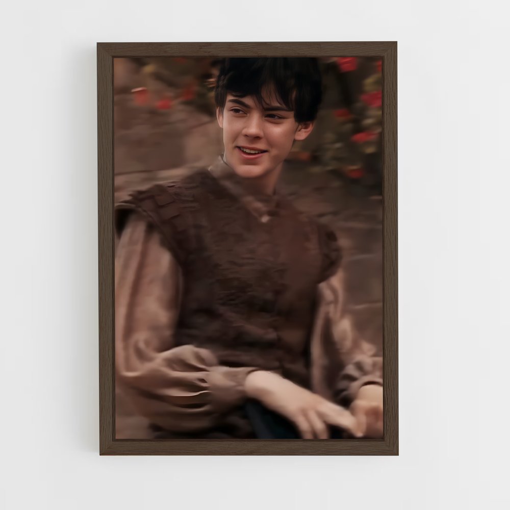 ap-edmund pevensie-3 cadre Bois foncé