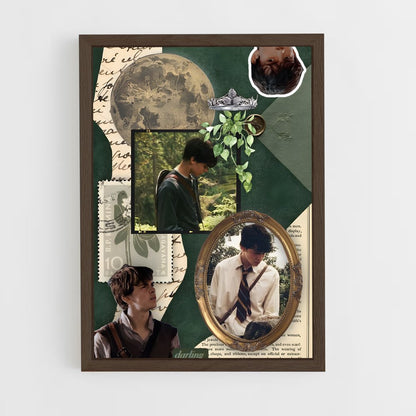 ap-edmund pevensie-6 cadre Bois foncé