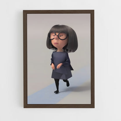 ap-edna mode-5 cadre Bois foncé