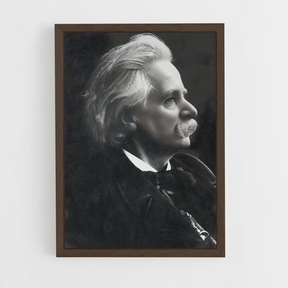 ap-edvard grieg-5 cadre Bois foncé