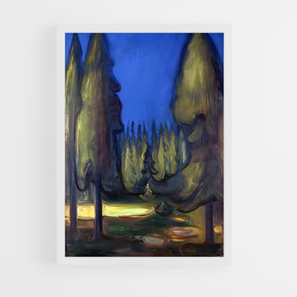 ap-edvard munch-3 cadre Blanc