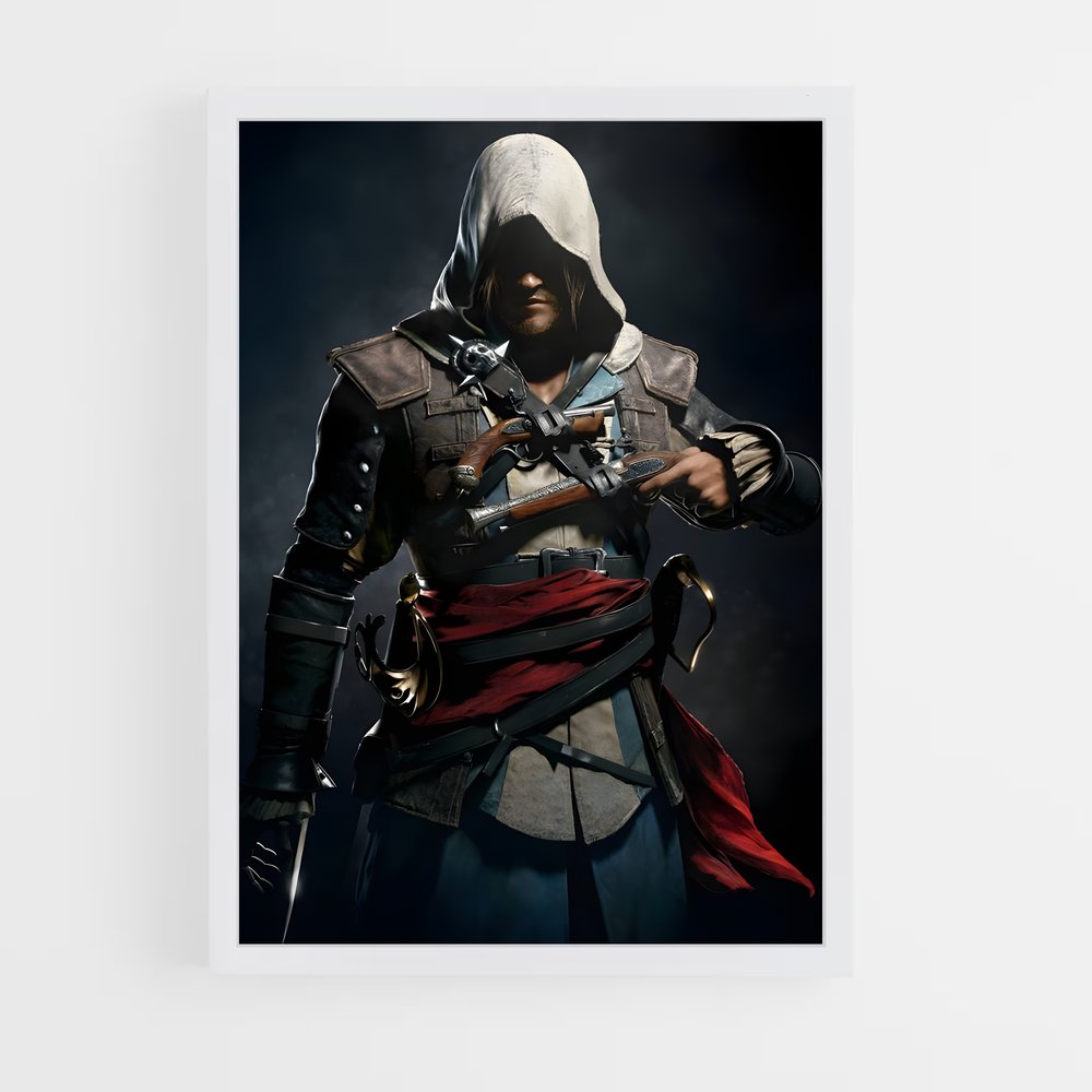 ap-edward kenway-1 cadre Blanc