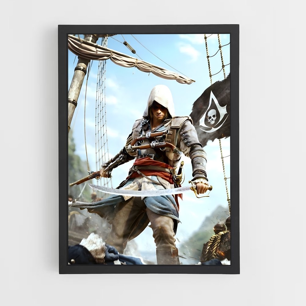 ap-edward kenway-5 cadre Noir