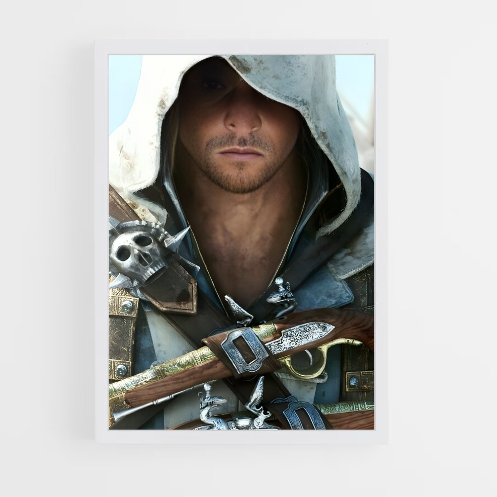 ap-edward kenway-6 cadre Blanc