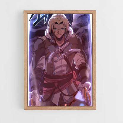 ap-edward kenway-8 cadre Bois clair