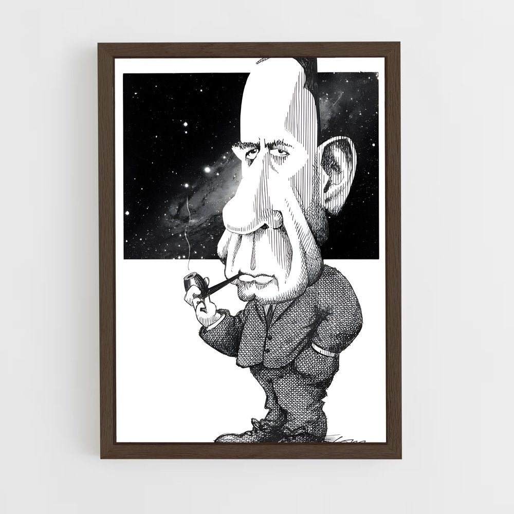 ap-edwin hubble-2 cadre Bois foncé