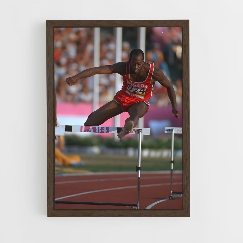 ap-edwin moses-2 cadre Bois foncé