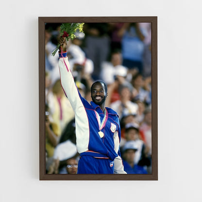 ap-edwin moses-4 cadre Bois foncé