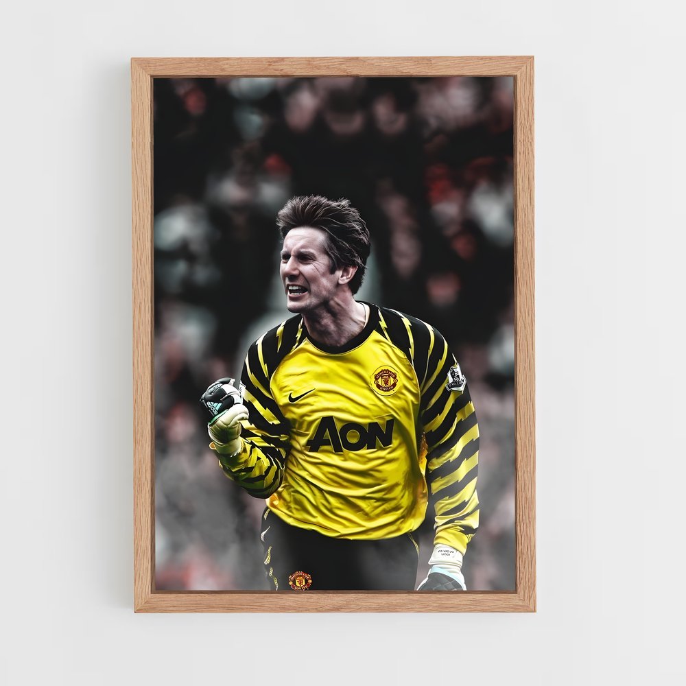 ap-edwin van der sar-1 cadre Bois clair