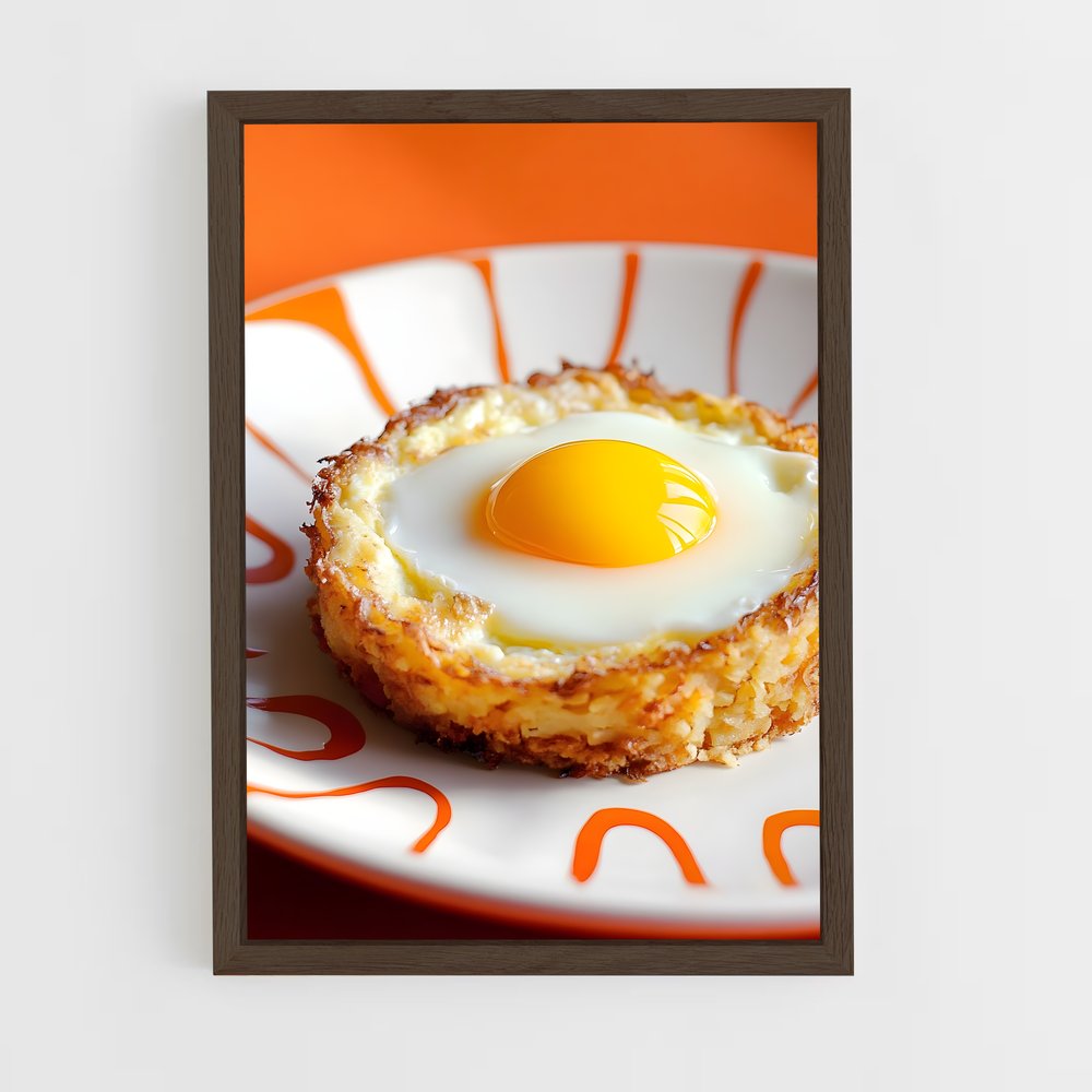 ap-eggs-3 cadre Bois foncé
