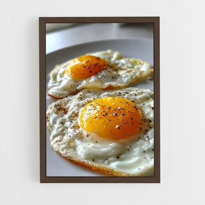 ap-eggs-4 cadre Bois foncé