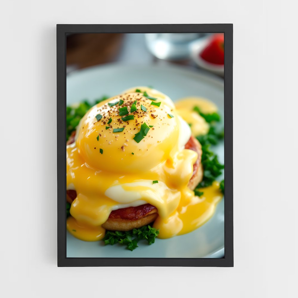 ap-eggs benedict-1 cadre Noir