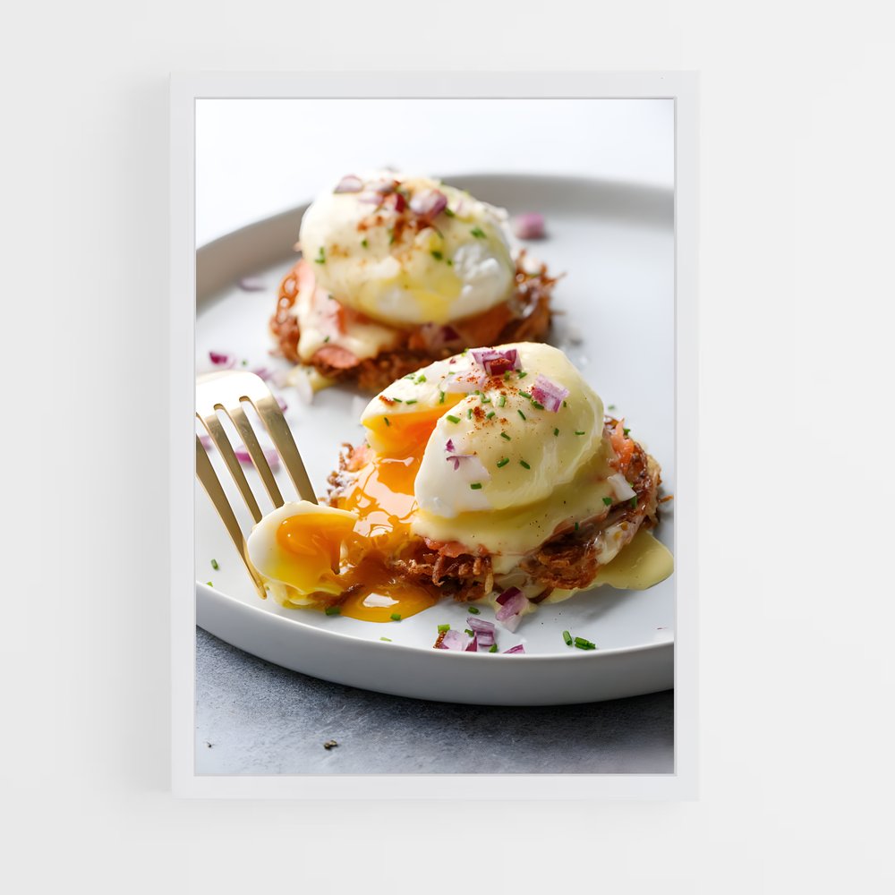 ap-eggs benedict-6 cadre Blanc