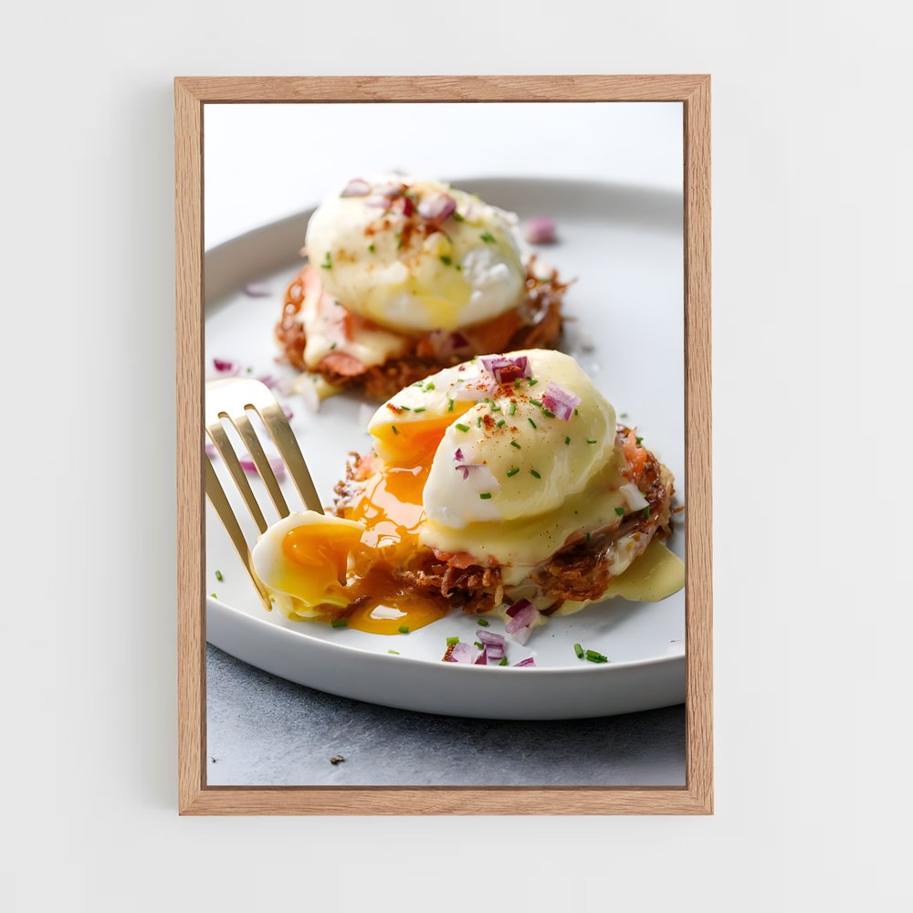 ap-eggs benedict-6 cadre Bois clair