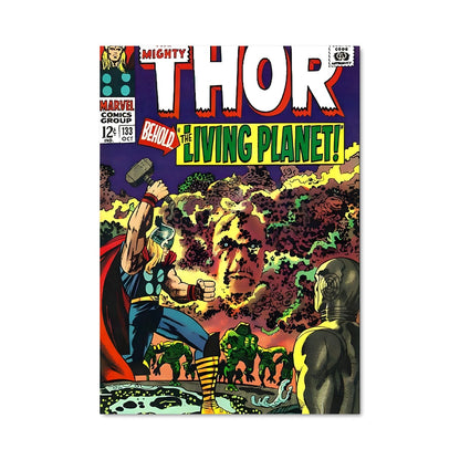 Poster Thor, Planète Vivante