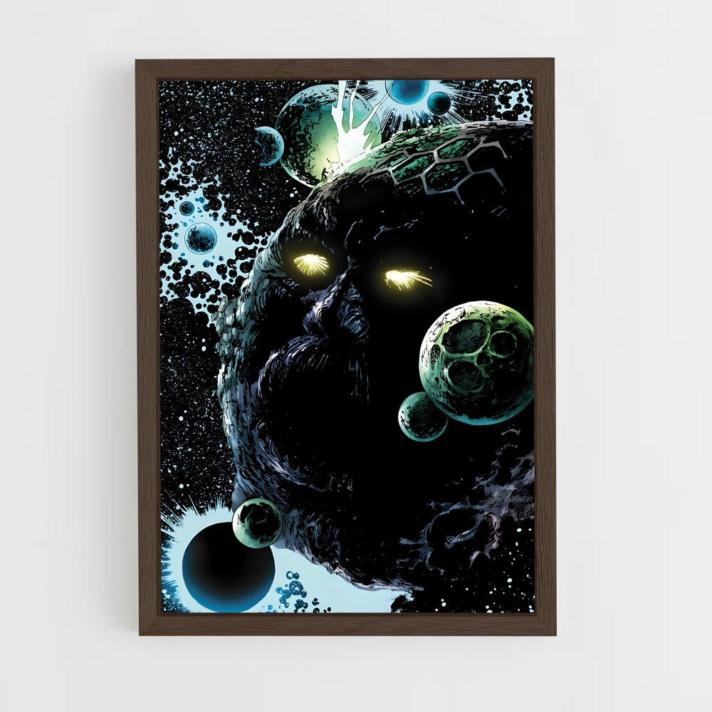 ap-ego the living planet-1 cadre Bois foncé
