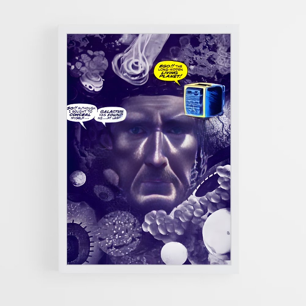 ap-ego the living planet-6 cadre Blanc