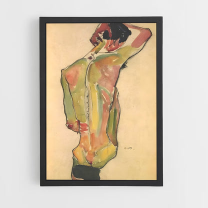 ap-egon schiele-2 cadre Noir